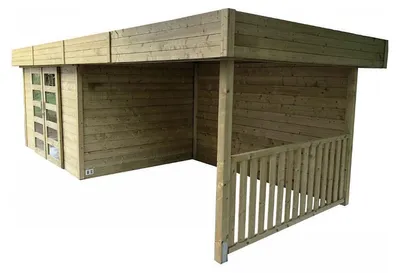 Image de Solid Abri de jardin Arhus 28 mm autoclave 3296 + 3263 X 2416