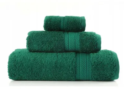Produktbild von Handtuch - 100% Baumwolle - 600 g/m2 - 50x90 cm - Extra Saugfähig - Grün - hohe Grammatur - GRENO