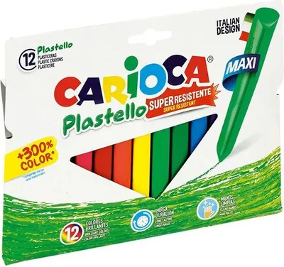 Produktbild von Carioca Plastello Jumbo 12 Stück(e)