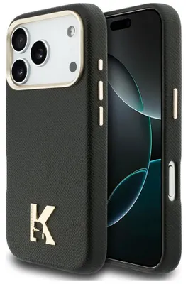Immagine prodotto di Custodia Karl Lagerfeld con logo Karl Head       Magsafe per iPhone 17 Pro, nera