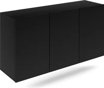 Produktbild von Buffet Idao mit 3 Türen, Schwarz, 160cm
