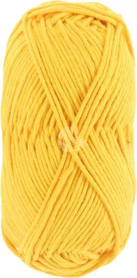 Produktbild von Lana Grossa STAR 50 g klassisches Topflappengarn 100 % Baumwolle 90 m Farbe 001 - Gelb