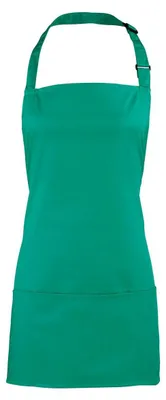 Immagine prodotto di Premier - Grembiule con pettorina "Colours" LT2638 (62 cm x 60 cm) (smeraldo)