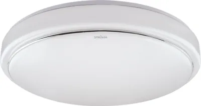 Immagine prodotto di Plafond bagno moderno bianco rotondo Ø26cm colore neutro LED 12W SOLA Struhm