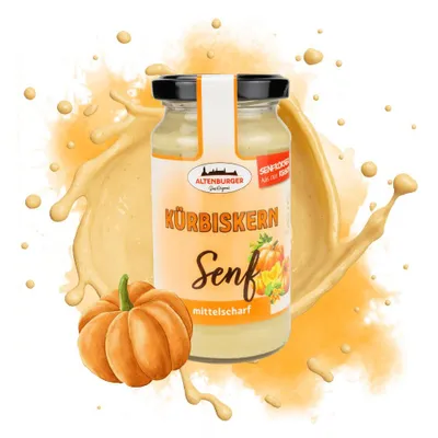 Produktbild von Kürbiskern Senf, 200 ml