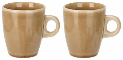 Produktbild von Siaki Kaffeebecher / Teebecher Faye - Set 2x - Beige - 220 ml - Becher - Keramik