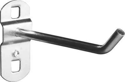 Obrázek produktu pro Držák nástrojů s úhlovým hákem 100 mm pro děrované stěny