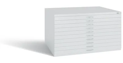 Produktbild von C+P Flachablageschrank 7201000S10183 760x1350x960mm lgr