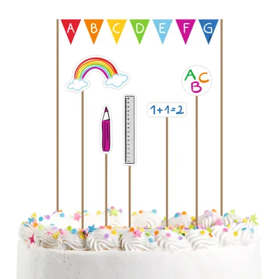 Produktbild von Kuchen-Topper Schulanfang