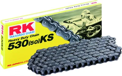 Obrázok produktu pre Hnacia reťaz RK 530KS, 102 článkov, otvorená s klipsovým zámkom