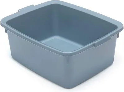 Immagine prodotto di Grande bacinella blu per giardino e cucina, 12 litri