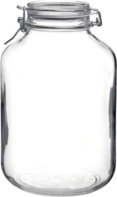 Produktbild von Famanu Einmachglas mit Drahtbügelverschluss und Dichtungsring - Transparent