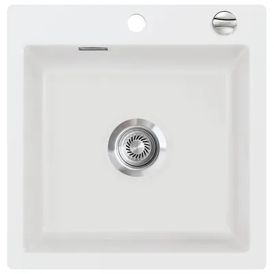 Produktbild von Flächenbündige Spüle MERA 51 F in SATIN mit Excenterbedienung