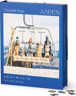 Produktbild von Gray Malin Aspen 1000 Piece Book Box Puzzle