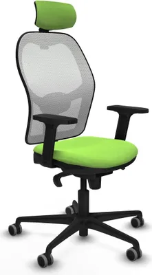 Produktbild von Bürostuhl mit Kopfstütze Piqueras y Crespo 2D036G2 Pistazienfarben