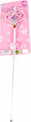 Produktbild von Feenstab Zauberstab Prinzessin Zepter 40cm - Perfektes Kostümzubehör für Karneval & Fasching