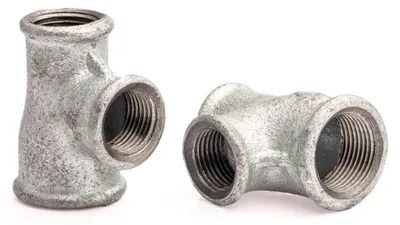 Produktbild von POLBERIS Reduzier-T-Stück 1'' x 1'' x 1/2'' żeliwo ocynk