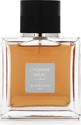 Produktbild von Guerlain L'Homme Idéal Extrême, Männer, 50 ml, Nicht nachfüllbare Flasche, Mandel, Bergamotte, Rosa Pfeffer, Zimt, Heliotrop, Mandel, Pflaume, Zedernholz, Leder, Tabak, Patschuli