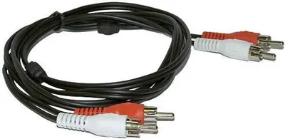 Zdjęcie produktu dla Microconnect AUDCC5, 2 x RCA, Męska, 2 x RCA, Męska, 5 m, Czarny
