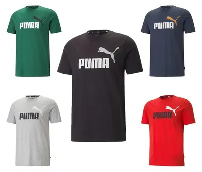 Produktbild von Puma Herren T-Shirt ESS+ 2 Col LOGO Tee Größe S bis XXL Farbwahl NEU