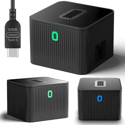 Obrázok produktu pre Ionizátor vzduchu Čistička vzduchu Prenosný pre kanceláriu USB-C Tichý efektívny