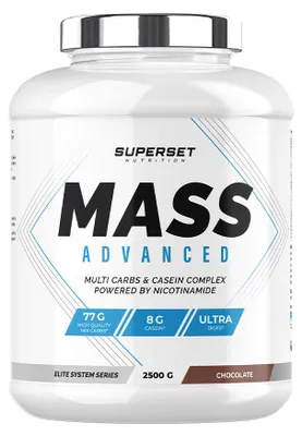 Image de Gainers - Superset Nutrition - MASS ADVANCED (2,5kg) - Saveur Chocolat