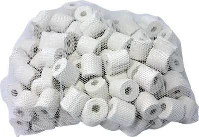 Zdjęcie produktu dla Część zamienna do filtra zewnętrznego SunSun HW-302, pierścienie ceramiczne, wkład filtracyjny 450g