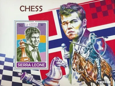 Produktbild von Briefmarken Sierra Leone 2017 Mi Block 1322 (kompl. Ausg.) postfrisch Schach
