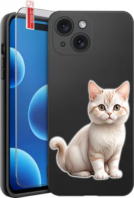 Immagine prodotto di Custodia per iPhone 15 | Design | Cover in silicone opaco + vetro temperato 9H