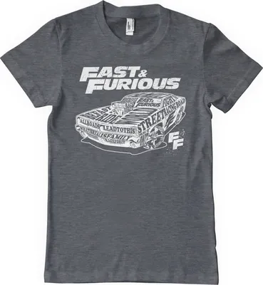 Produktbild von Fluid Of Speed T-Shirt - XX-Large - DarkHeather