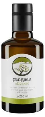 Obrázek produktu pro Pangaea olivový olej extra panenský láhev ovocný prémiový olej 250ml