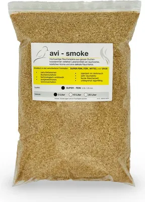 Produktbild von avi-smoke 3 Liter Räucherspäne super-fein