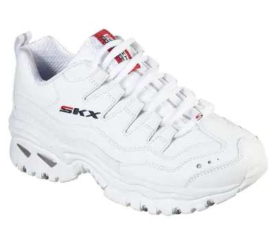 Produktbild von Skechers Damen Ugly Dad Sneaker Timeless Vision 13423WML, Weiß, Leder, gepolsterte Komfort-Einlegesohle, stoßdämpfende Zwischensohle, dekorative Ziernähte