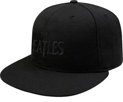 Image de The Beatles - Casquette Snapback Homme/Femme Unie RO6616 (Taille unique) (Noir/Vert)