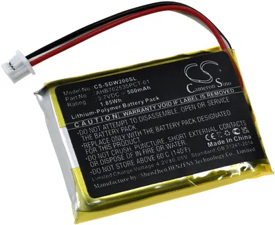 Produktbild von Akku kompatibel mit Sennheiser Typ AHB702535PCT-01