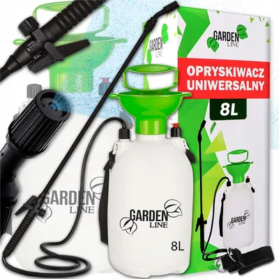 Produktbild von Kuketo | Drucksprühgerät 8L - Grün - Regulierung der Düse - Ideal für Gartenarbeiten - Vielseitig einsetzbar