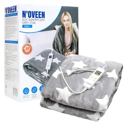 Produktbild von Heizdecke Noveen EB651 Grauer Stern Super Soft 180x130cm