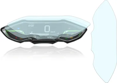 Produktbild von Tachoschutzfolie Displayschutzfolie passend für Honda PCX 125 2021+ 1x Ultra Clear / 1x Anti Glare