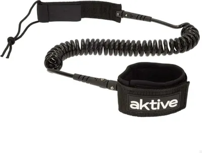 Image de Active Spiral Leash Pour Stand Up Paddling Noir 20 cm Noir 20 cm