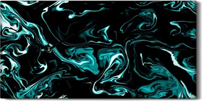 Produktbild von Dekor Leinwand Uhr Wandbilder Geräuschlos 60x30 Malerei Abstrakte Kunst - schwarze Hände