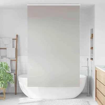 Immagine prodotto di Tenda a Rullo per Doccia Cassonetto 140x240cm Larghezza Tessuto