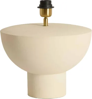 Produktbild von Light & Living - Lampenfüß Ismara - Creme - Ø31x25cm