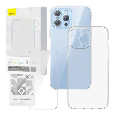 Image de Transparent Case and Tempered Glass set Baseus Corning for iPhone 13 Pro Max