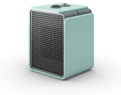 Imagen del producto de Calentador de cerámica, compacto y seguro, con protección IP21, potencia de 1800 W