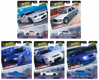 Produktbild von Hot Wheels Premium Modern Classics SET– 5er Set (FPY86-976E), 1:64
