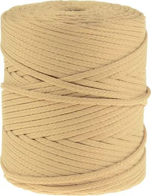 Kordel, Polyester, Polyester Schnur, Schnur, flechten, Flechtschnur beige