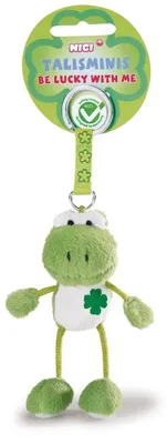 Produktbild von NICI Plüschanhänger Talisminis Frosch 7cm