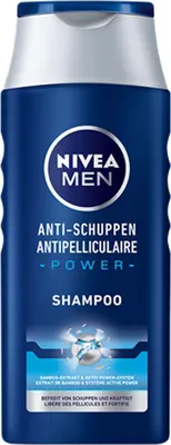 Produktbild von Beiersdorf Nivea Power Shampoo Anti Schuppen for men 250ml 4er Pack