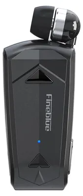 Zdjęcie produktu dla Bezprzewodowe słuchawki biznesowe F520, słuchawki stereo Bluetooth z mikrofonem, słuchawki douszne z możliwością składania, zestaw głośnomówiący, idealne do sportu, teleskopowy klips