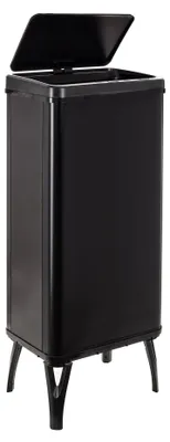 Image de Poubelle intelligente Wellhome avec ouverture automatique et activation manuelle, capacité de 60 litres, transparente, taille unique
